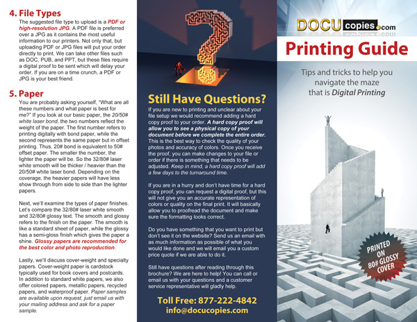 DocuCopies.com Printing Guide